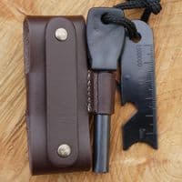 TBS Leather DC3 and Firesteel Pouch